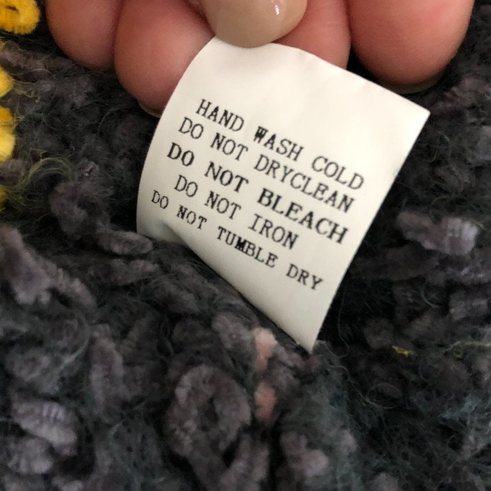 Davi & Dani Colorblock Oversized Pullover Sweater - image 7